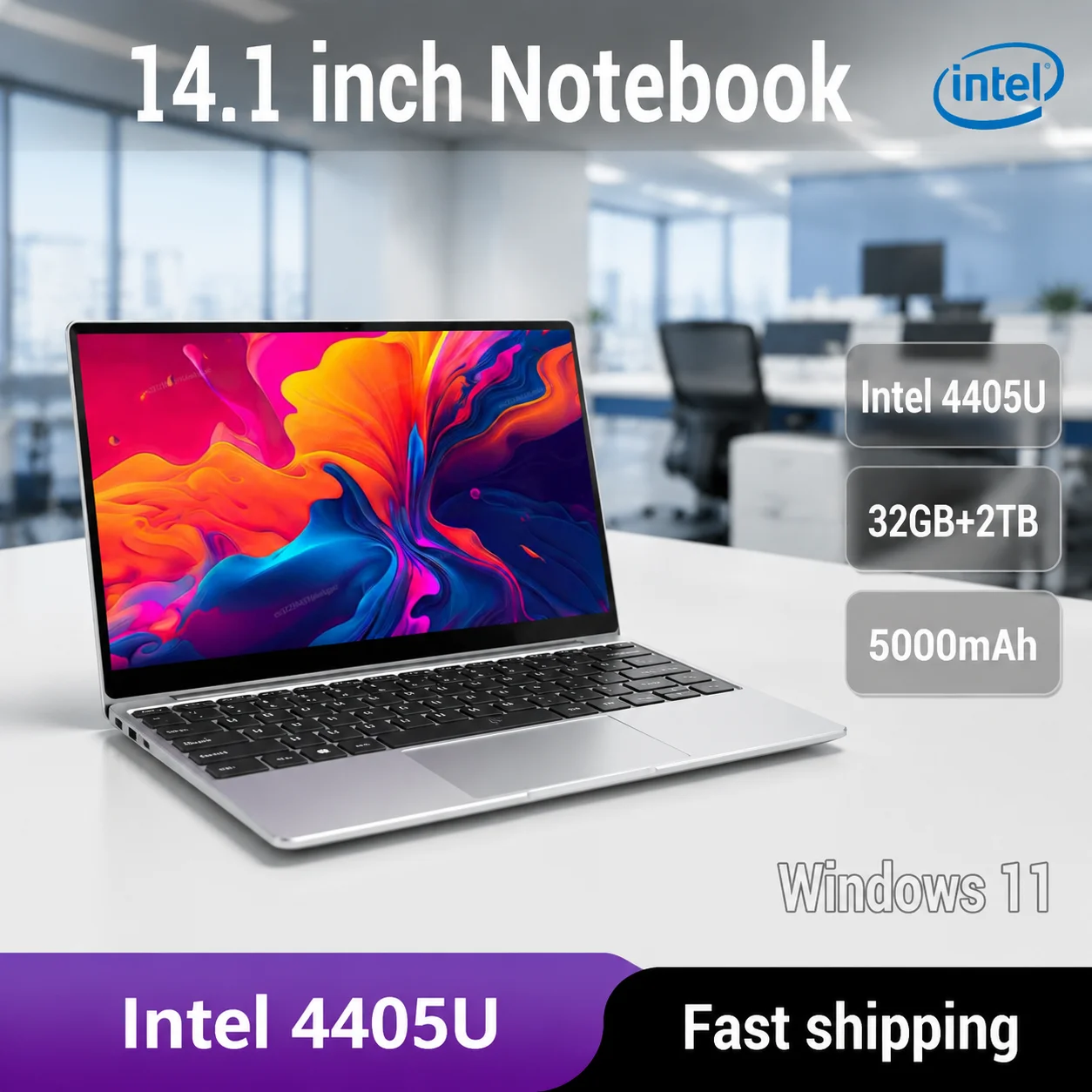 LENO 14,1 Zoll Notebook 16 GB RAM, Intel 4405U
