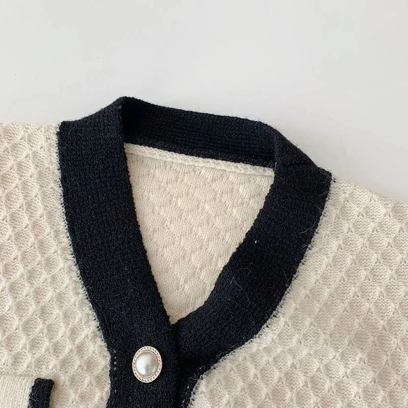 Damen Strickjacke im Korean Style - obrazek 6