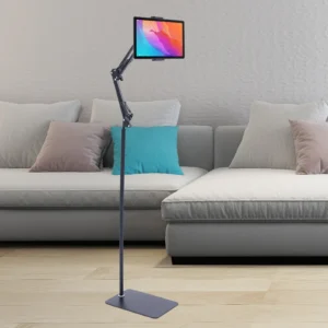 360° Tablet-Bodenständer mit Höhenverstellung