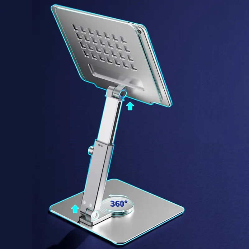 360° drehbarer Tablet-Ständer aus Aluminium - Image 5