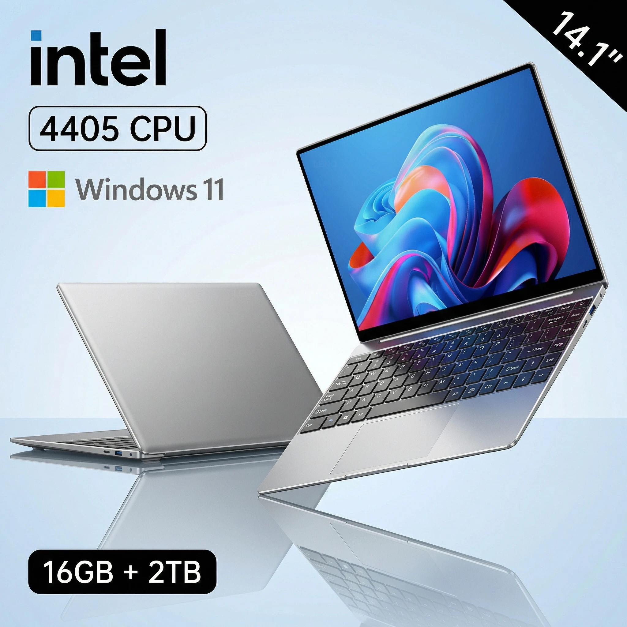 LENO Ultra Slim 14,1 Zoll Laptop mit 16 GB RAM