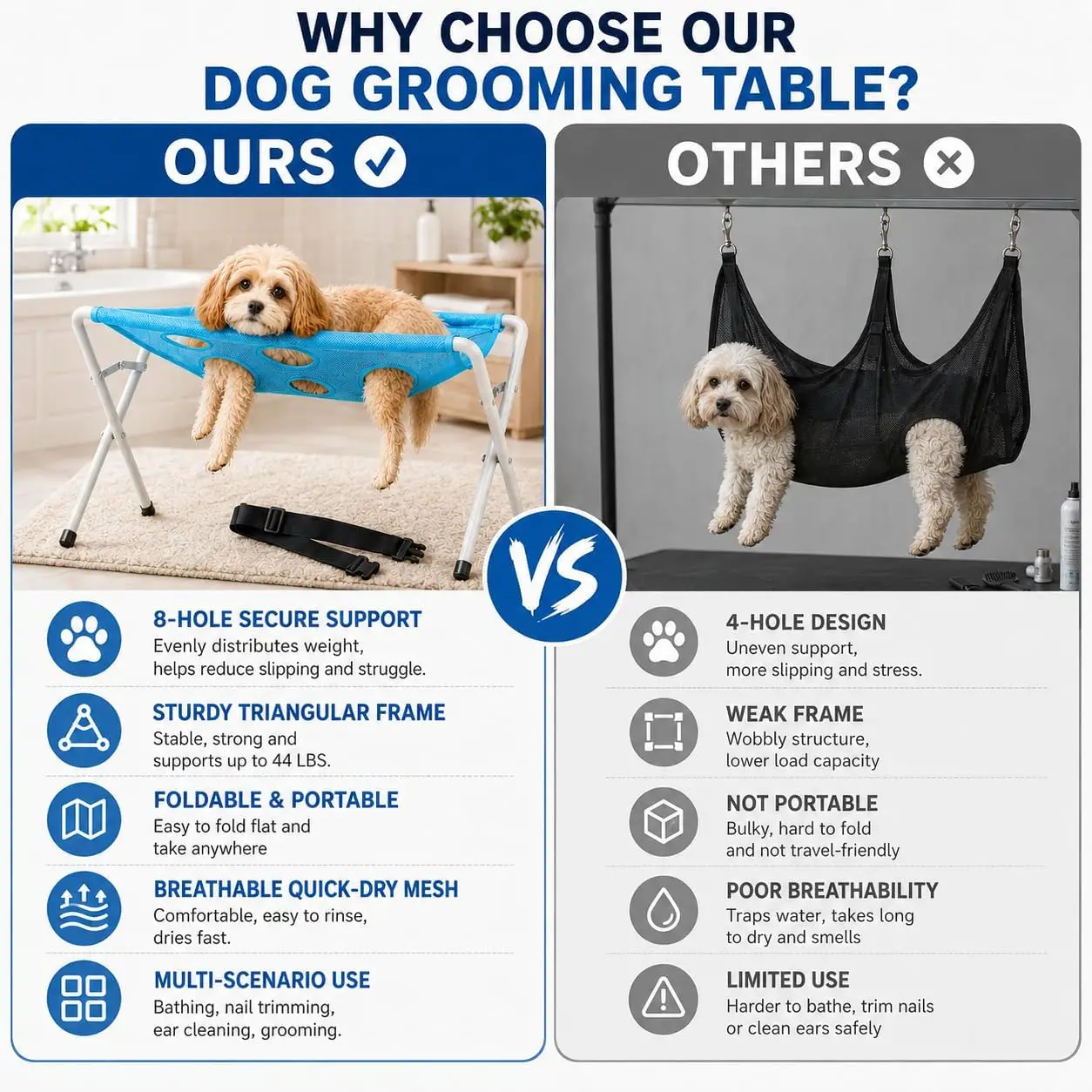 Badehängematte für Hunde und Katzen – Pflegehilfe - Image 6