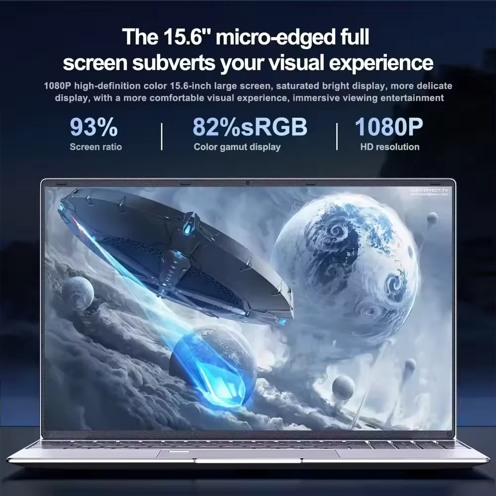 FUCHU 15,6 Zoll Notebook, 16 GB RAM, Windows 11 - Image 6