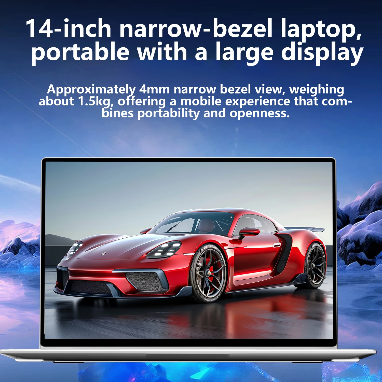 LENO 14,1 Zoll Laptop mit Intel N3700 und 16 GB RAM - Image 3