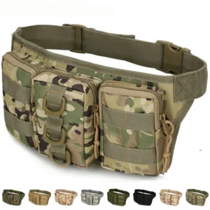 Taktische Gürteltasche für Wandern, Camping und Outdoor