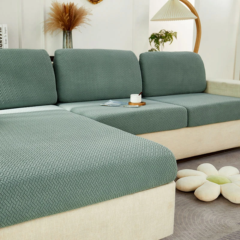 Jacquard-Sofabezug als Schutz für Sitzflächen – Bild 5