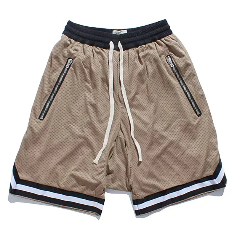 Herren Sportshorts aus atmungsaktivem Mesh – schnelltrocknend - obrazek 6