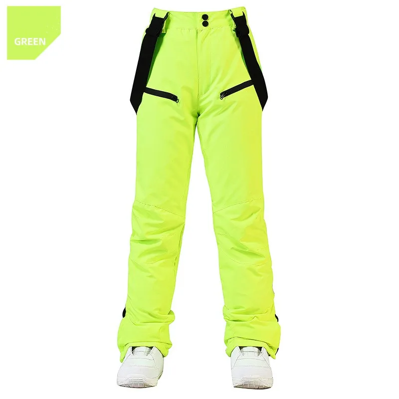 Wasserdichte Skihose mit Trägern – warm auf der Piste - obrazek 14