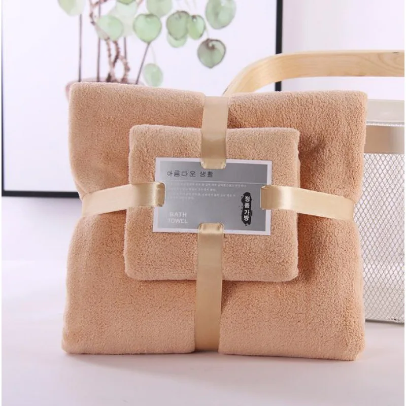 2er-Set Badetücher aus Korallfleece – weich und saugfähig - Image 8