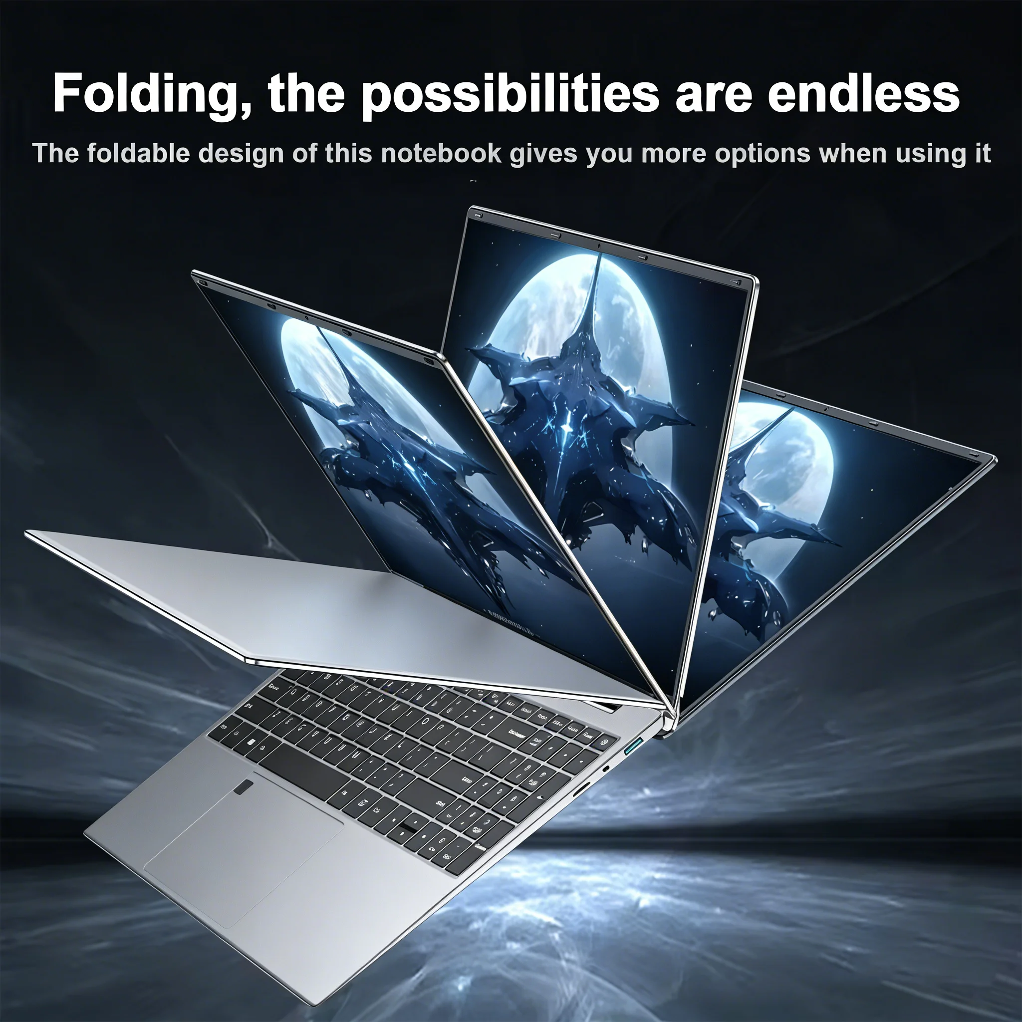 FUCHU 15,6 Zoll Notebook, 16 GB RAM, Windows 11 - Image 2