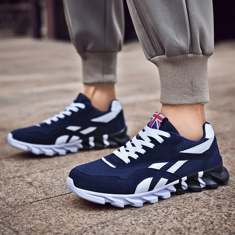 FYZS Herren-Sneaker aus atmungsaktivem Mesh - obrazek 3