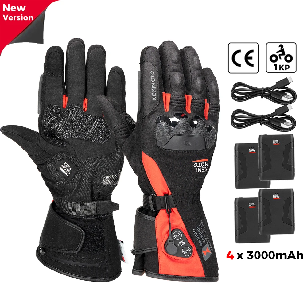 KEMIMOTO beheizbare Winterhandschuhe mit Touchscreen – Bild 11