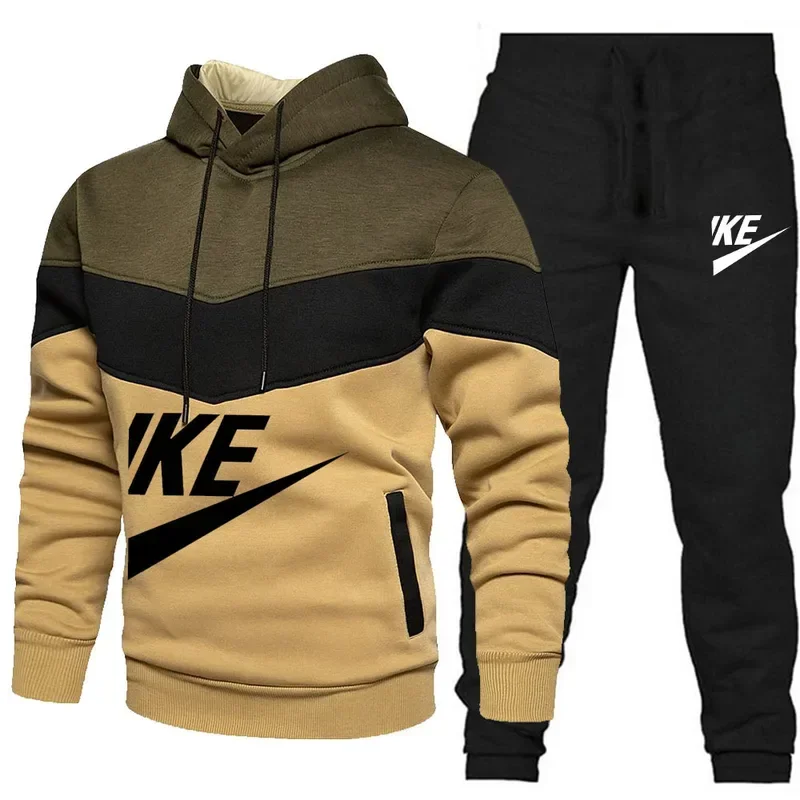 Herren Freizeitanzug – Kapuzenoberteil und Jogginghose - obrazek 4