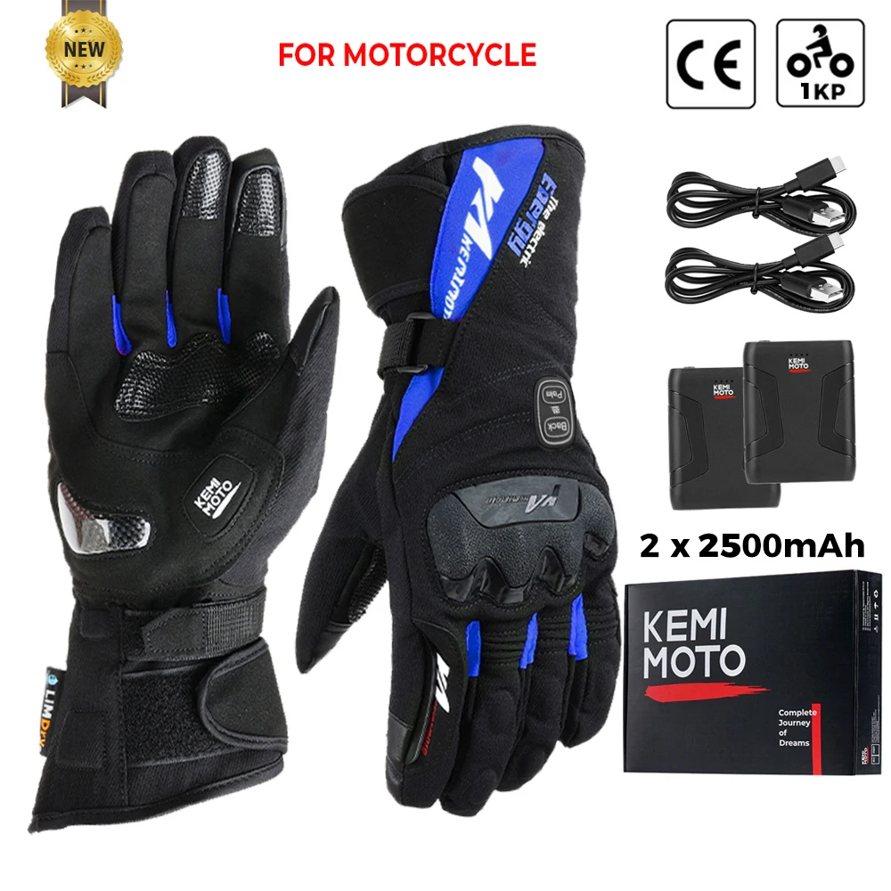 KEMIMOTO beheizbare Winterhandschuhe mit Touchscreen – Bild 23