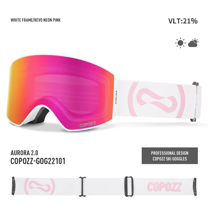 COPOZZ Skibrille UV400 – klare Sicht mit Antibeschlag - Image 18