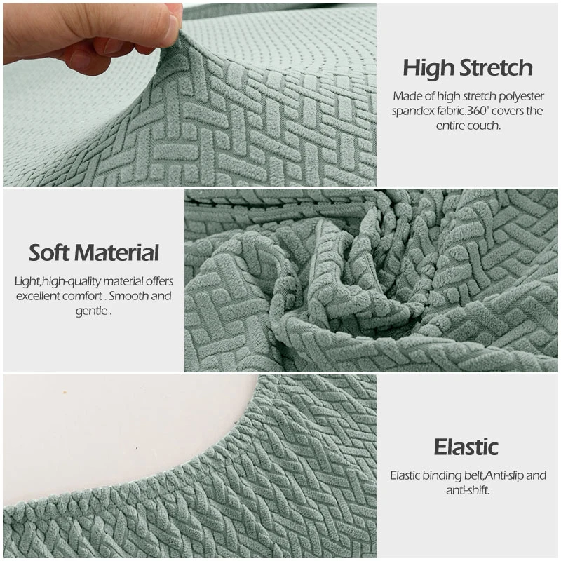 Jacquard-Sofabezug als Schutz für Sitzflächen – Bild 3