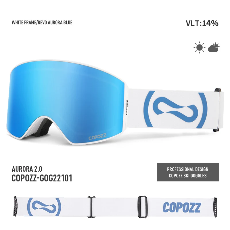 COPOZZ Skibrille UV400 – klare Sicht mit Antibeschlag - Image 19