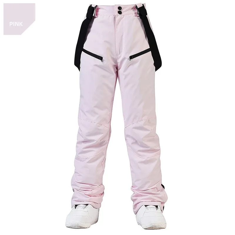 Wasserdichte Skihose mit Trägern – warm auf der Piste - obrazek 8