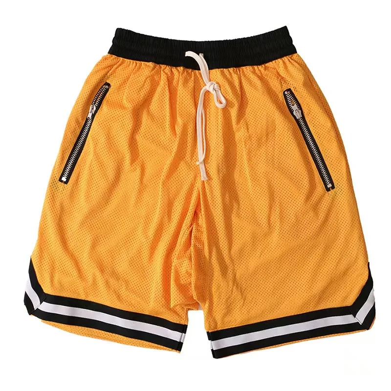 Herren Sportshorts aus atmungsaktivem Mesh – schnelltrocknend - obrazek 8