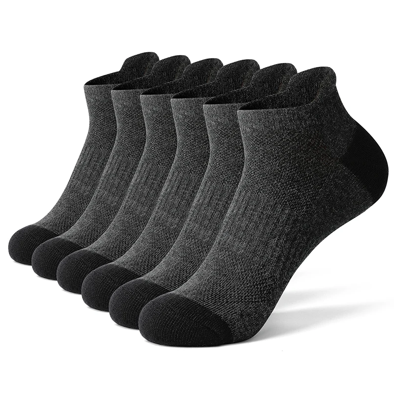 AOTOLK Kurze Sportsocken aus Baumwollmischung – 6 oder 12 Paar - obrazek 13
