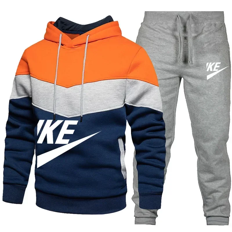 Herren Freizeitanzug – Kapuzenoberteil und Jogginghose - obrazek 6