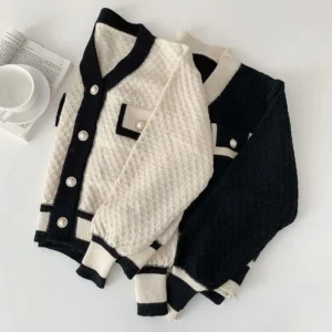 Damen Strickjacke im Korean Style