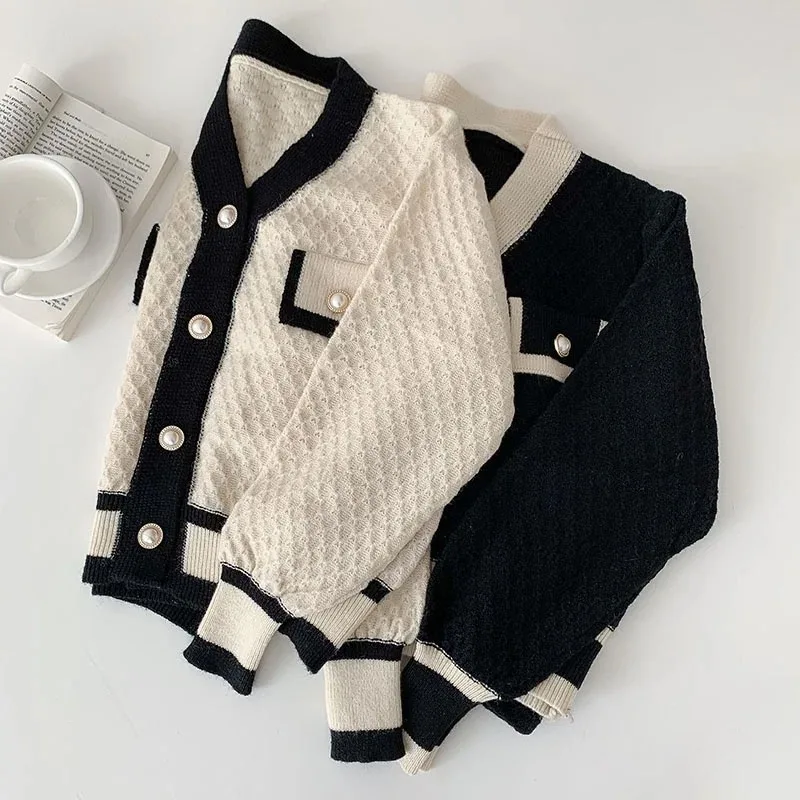 Damen Strickjacke im Korean Style