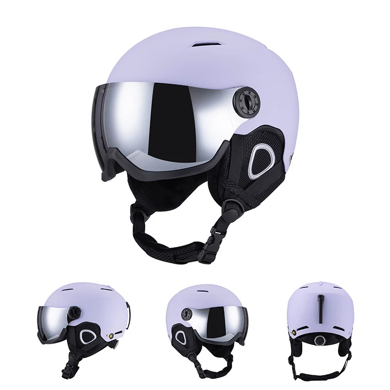Horntour HT-102G Skihelm mit Visier – Bild 7