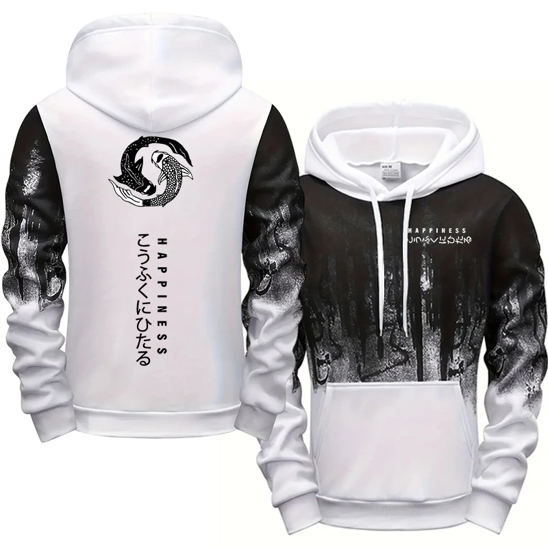 Herren Trainingsanzug 2-teilig mit Hoodie - obrazek 6