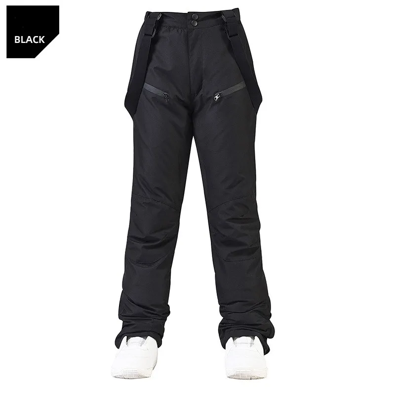 Wasserdichte Skihose mit Trägern – warm auf der Piste - obrazek 12