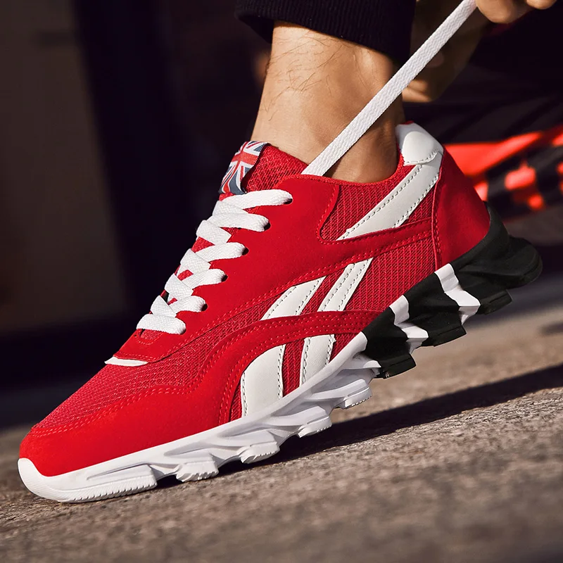FYZS Herren-Sneaker aus atmungsaktivem Mesh - obrazek 4
