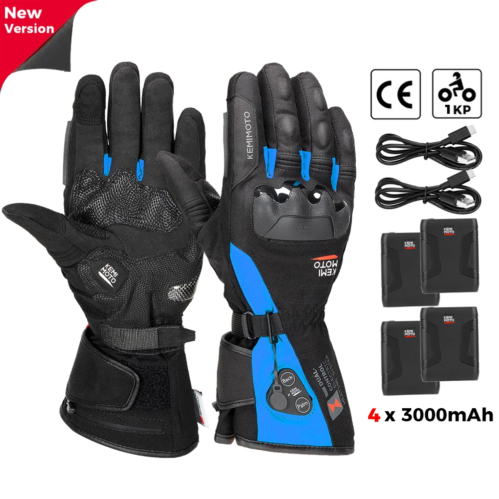 KEMIMOTO beheizbare Winterhandschuhe mit Touchscreen – Bild 14