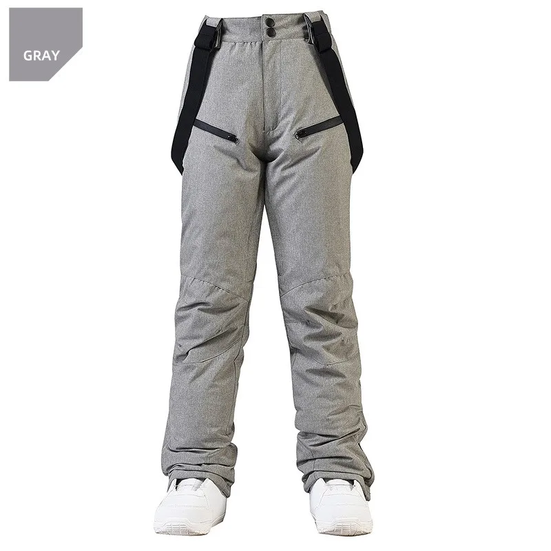 Wasserdichte Skihose mit Trägern – warm auf der Piste - obrazek 13