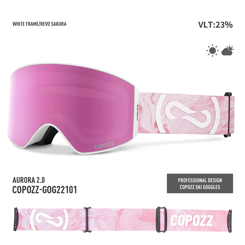 COPOZZ Skibrille UV400 – klare Sicht mit Antibeschlag - Image 11
