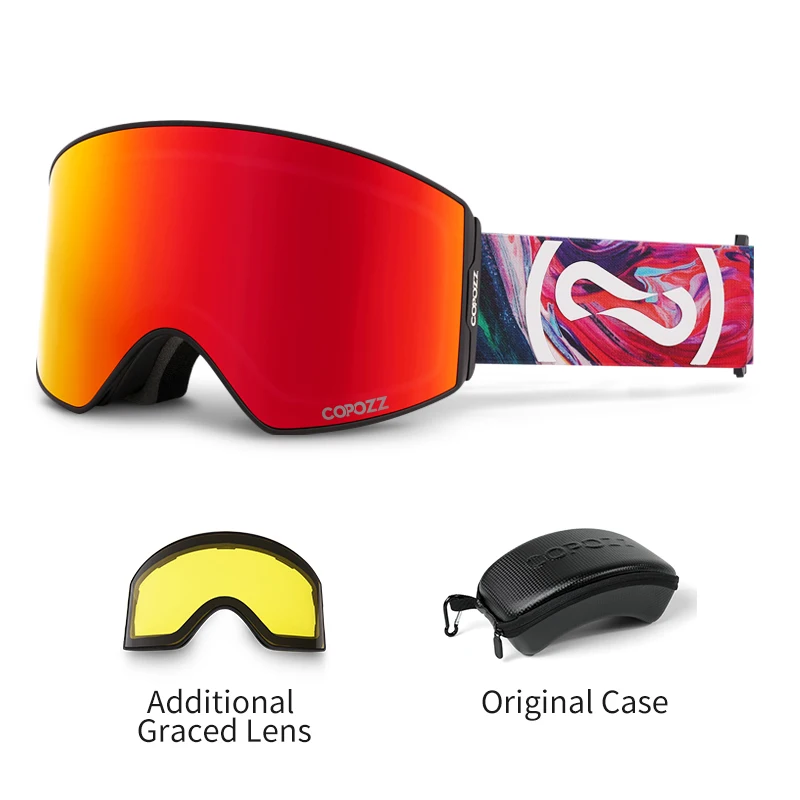 COPOZZ Skibrille UV400 – klare Sicht mit Antibeschlag - Image 8