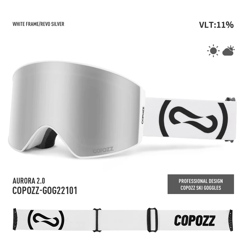 COPOZZ Skibrille UV400 – klare Sicht mit Antibeschlag - Image 10