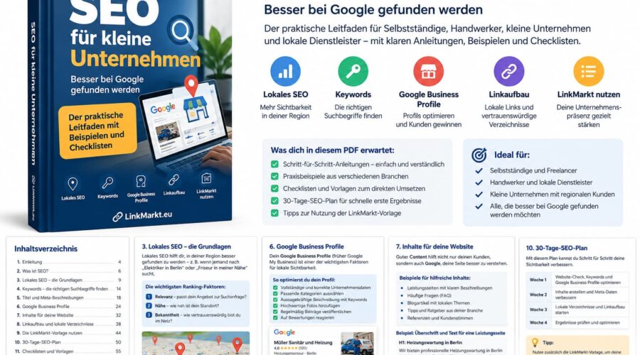 SEO für kleine Unternehmen: So wird Ihre Website bei Google besser gefunden