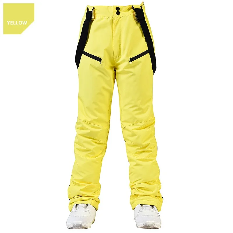 Wasserdichte Skihose mit Trägern – warm auf der Piste - obrazek 15