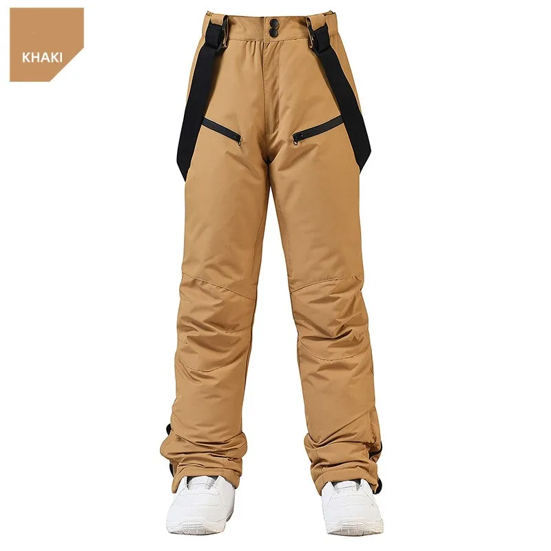 Wasserdichte Skihose mit Trägern – warm auf der Piste - obrazek 16