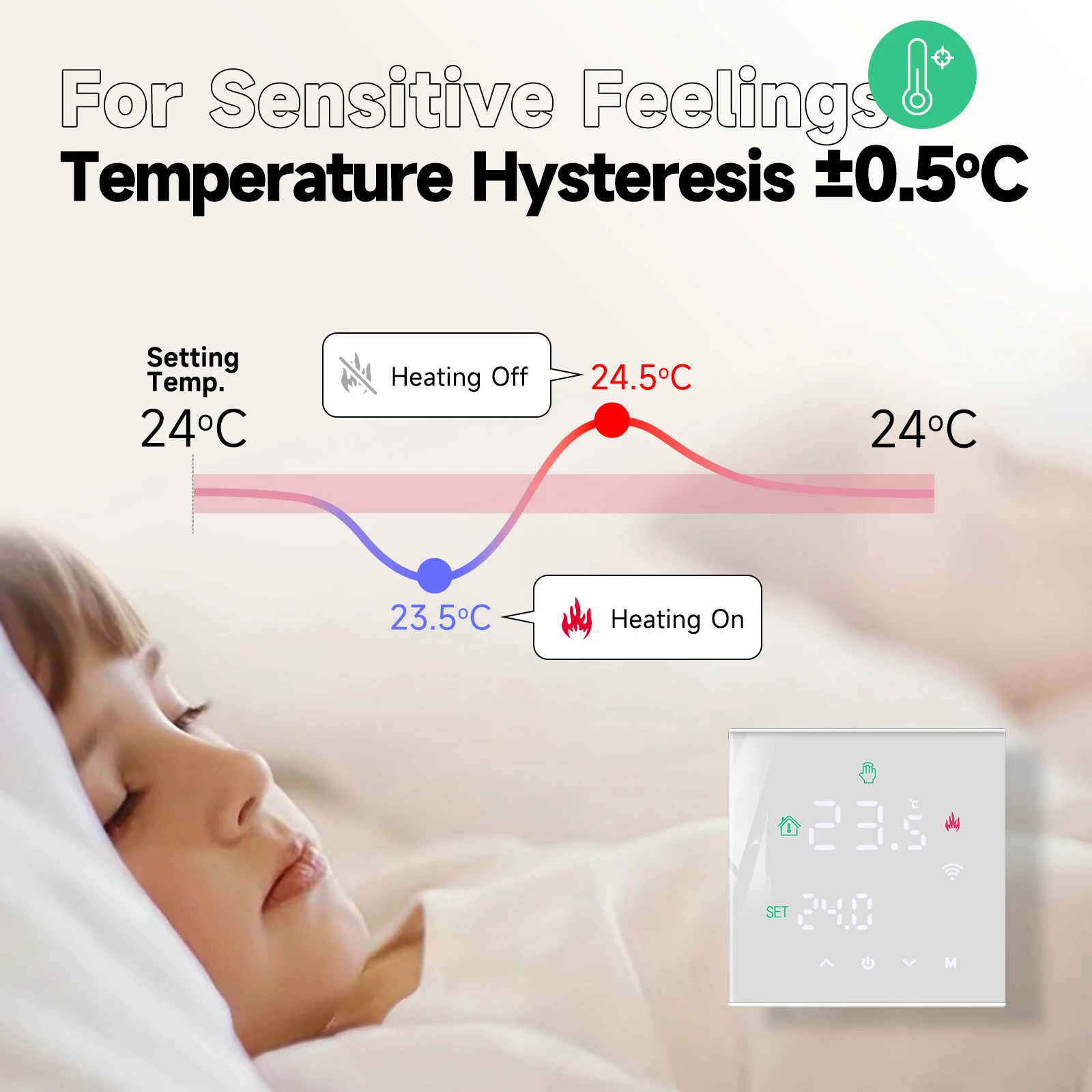 Beok WLAN-Thermostat – Heizung per App steuern - Image 3