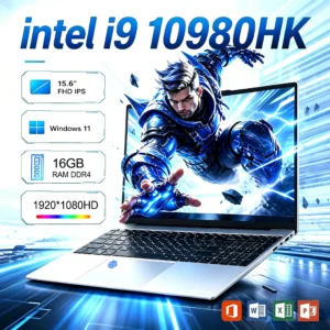 FUCHU 15,6 Zoll Notebook, 16 GB RAM, Windows 11