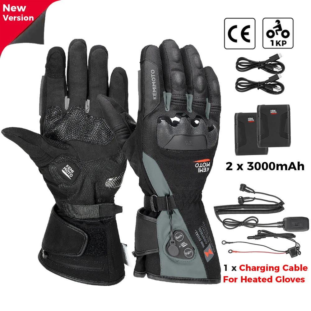 KEMIMOTO beheizbare Winterhandschuhe mit Touchscreen – Bild 18