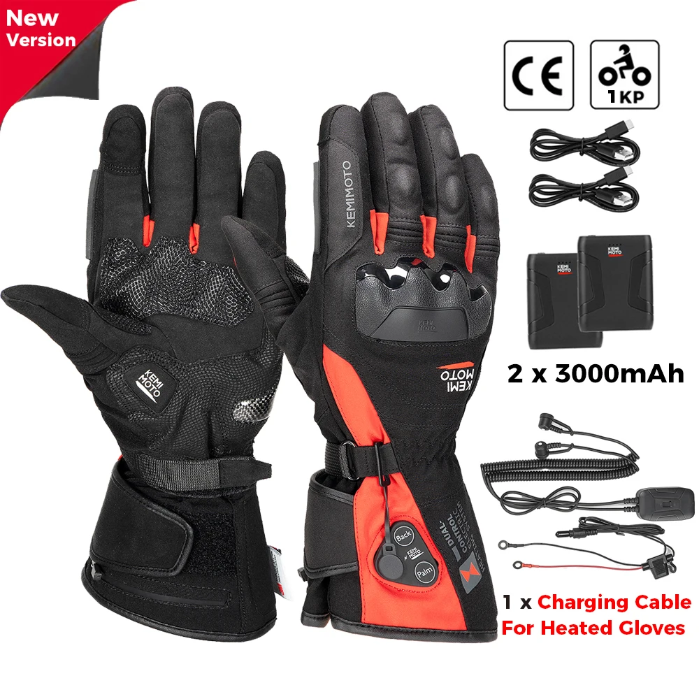 KEMIMOTO beheizbare Winterhandschuhe mit Touchscreen – Bild 17