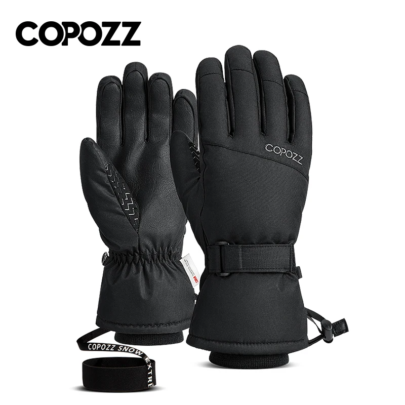 COPOZZ Skihandschuhe mit Touchscreen-Funktion