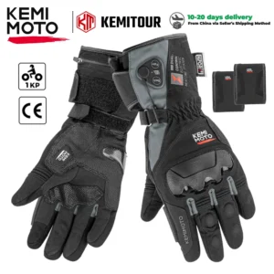 KEMIMOTO beheizbare Winterhandschuhe mit Touchscreen