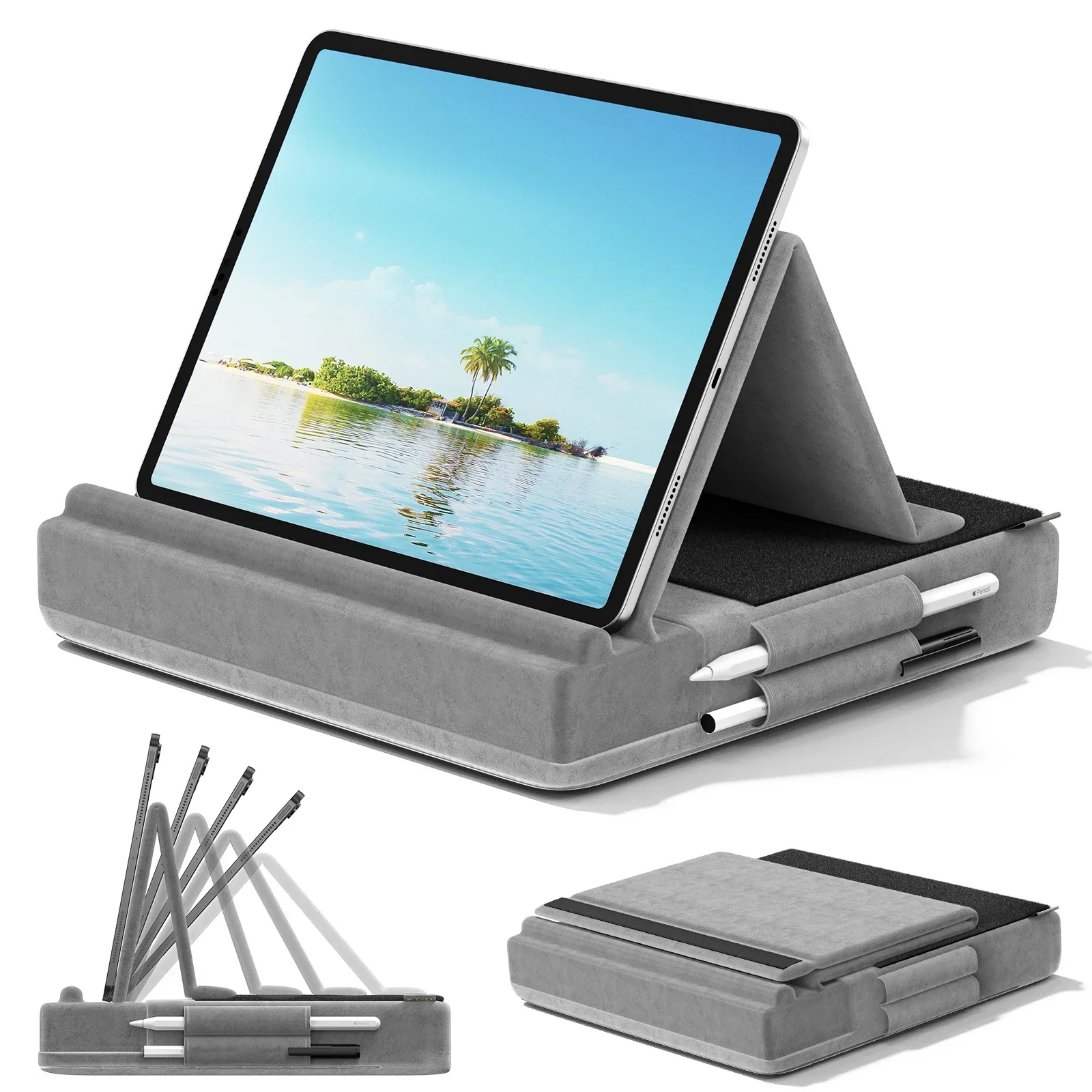Weiche Tablet-Kissenhalterung mit Stiftfach - Image 7
