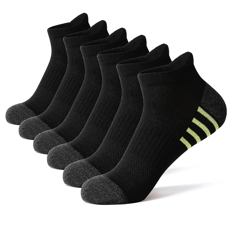AOTOLK Kurze Sportsocken aus Baumwollmischung – 6 oder 12 Paar - obrazek 9