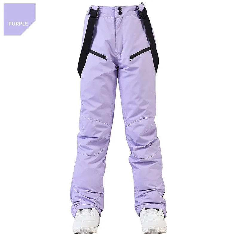 Wasserdichte Skihose mit Trägern – warm auf der Piste - obrazek 11