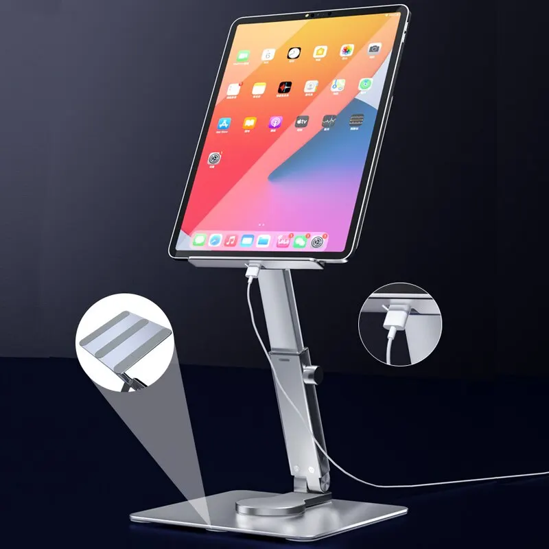 360° drehbarer Tablet-Ständer aus Aluminium - Image 6