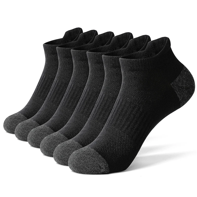 AOTOLK Kurze Sportsocken aus Baumwollmischung – 6 oder 12 Paar - obrazek 15